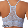 Бюстгальтер бралетт без косточек DKNY Modern Lace DK4021 голубой