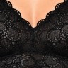 Бюстгальтер бралетт без косточек DKNY Superior Lace DK4522 черный 
