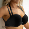 Бюстгальтер балконет Kris Line Fortuna Comfort Black черный