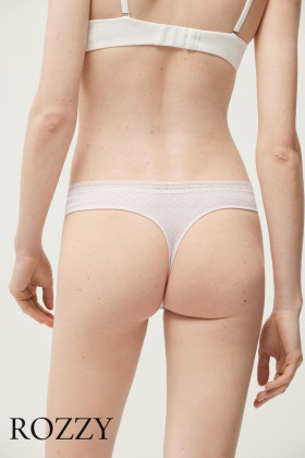 Трусы стринги хлопковые Ysabel Mora 19391 сиреневый/лаванда (уп.2шт.)