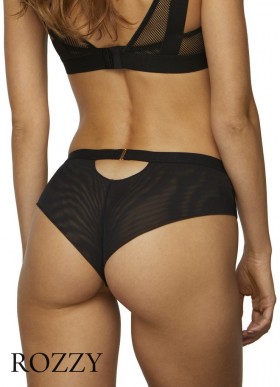 Трусы бразильяна Kinga Lara Black B-748/2 черный