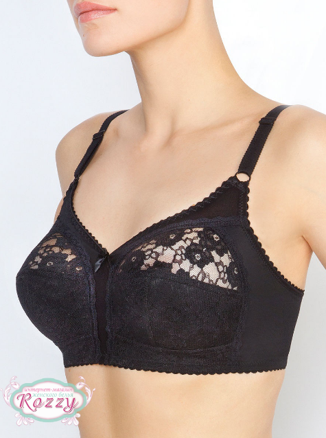 Бюстгальтер без косточек Senselle by Felina Vintage Classic 11003 черный