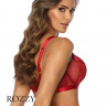 Бюстгальтер балконет Kinga Goldie Rouge SC-1084 бордовый
