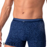 Трусы шорты мужские Key MXH 748 темно-синий