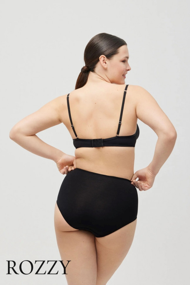 Трусы классика хлопковые корректирующие Ysabel Mora 19333 черный