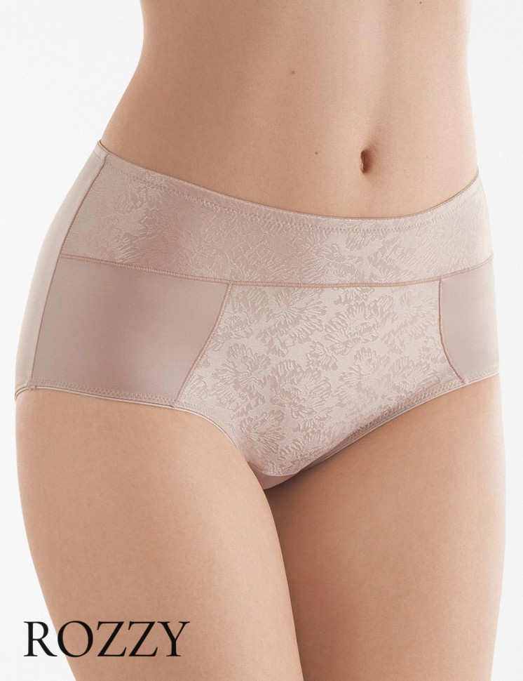 Трусы классика Senselle by Felina Daily Comfort 2010062 серебристый пион