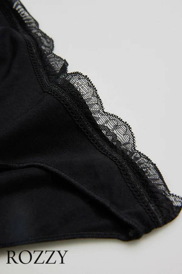 Трусы бикини хлопковые Ysabel Mora 19681 черный 