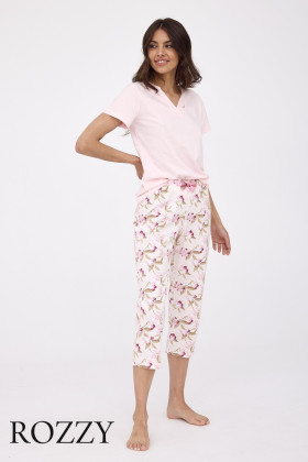 Пижама хлопковая Cornette Abby 848 светло-розовый