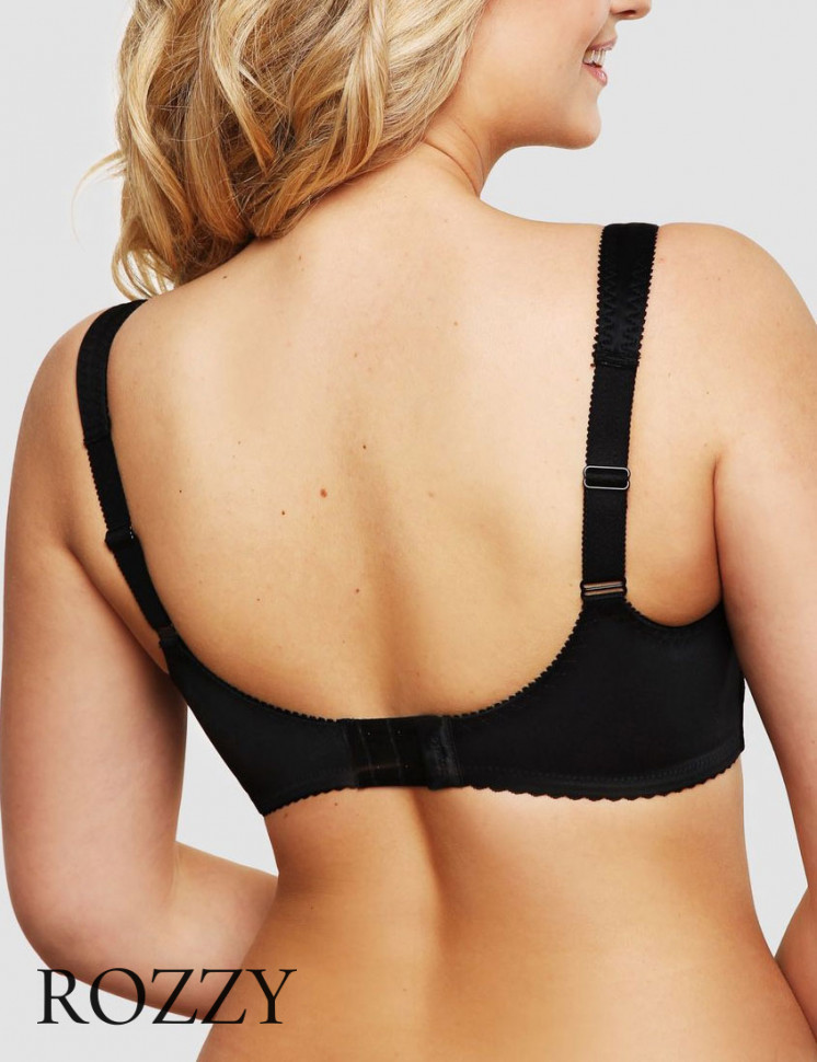 Бюстгальтер без косточек Senselle by Felina Vintage Classic 11005 черный