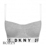 Бюстгальтер бюстье хлопковый DKNY Cozy Boyfriend DK4521 серый   
