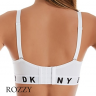 Бюстгальтер бюстье хлопковый DKNY Cozy Boyfriend DK4521 белый