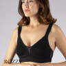 Бюстгальтер без косточек хлопковый Nina Von C Cotton Shape 45520951 черный