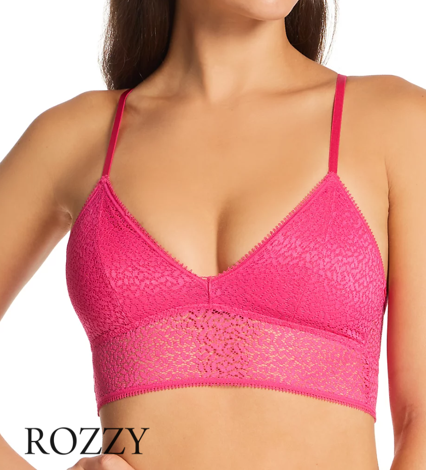 Бюстгальтер бралетт без косточек DKNY Modern Lace DK4021 розовый