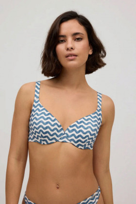 Бюстгальтер купальный Ysabel Mora 82830 синий