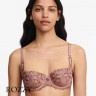 Бюстгальтер балконет Chantelle Champs Elysees C26050 бордовый