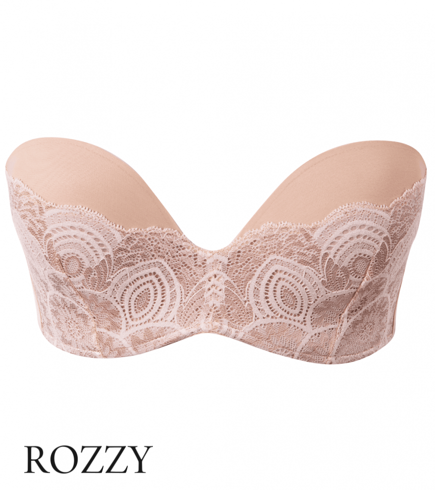 Бюстгальтер страплесс Wonderbra Ultimate W0BHO сливочный жемчуг