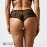 Трусы шорты-стринги Chantelle Fleurs C12M40 черный