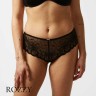 Трусы шорты-стринги Chantelle Fleurs C12M40 черный