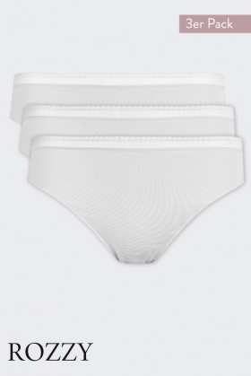 Трусы слипы Nina Von C Multiple Packs 162072299 белый (уп.3шт.)