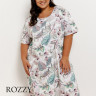 Сорочка хлопковая Taro Renny Maxi 3342/3371 мультиколор