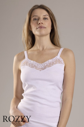 Майка хлопковая Nina Von C Fine Cotton 70350221 белый