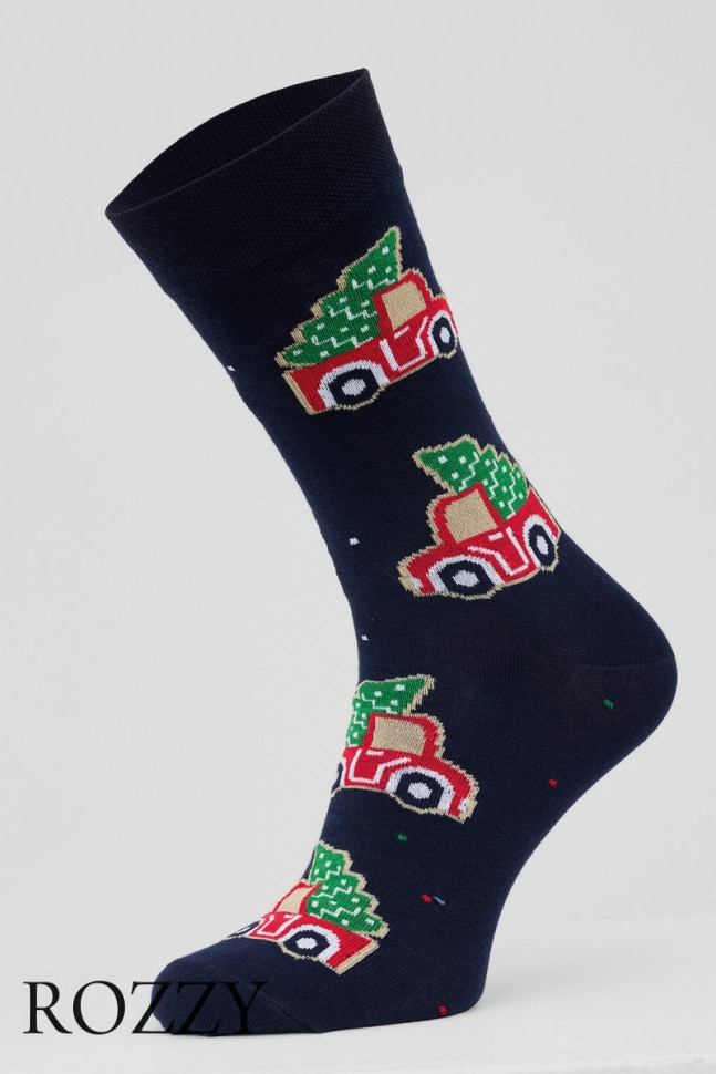 Носки мужские Cornette Premium 3-pak A63 синий/мультиколор (уп.3шт.)