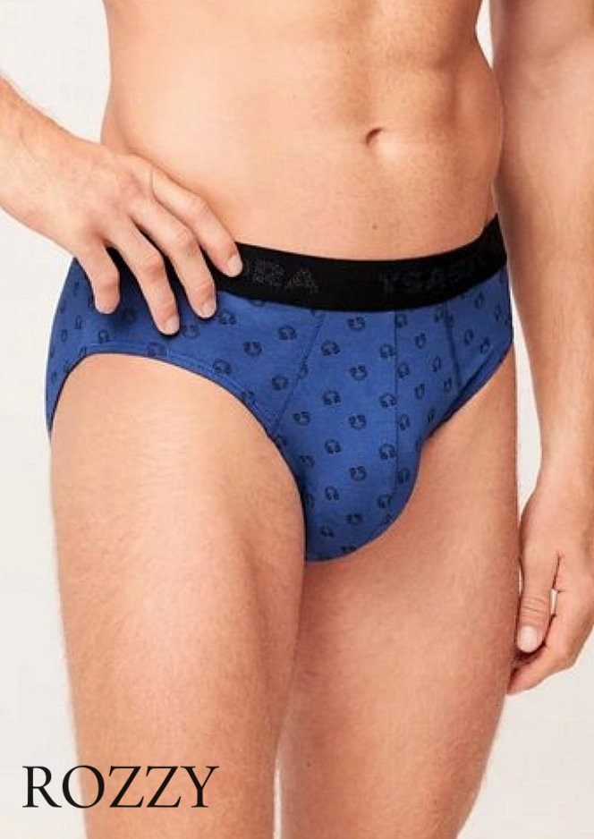 Трусы слипы мужские Ysabel Mora 20315 черный/синий (уп.2шт.)