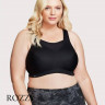 Бюстгальтер спортивный без косточек Glamorise GI1067 черный