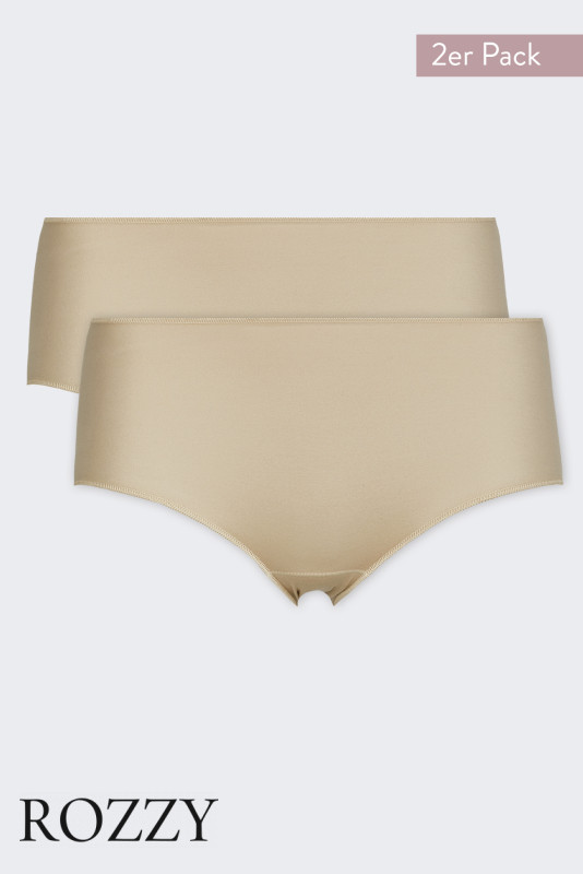 Трусы хипстеры Nina Von C Secret Shine 6513011299 бежевый (уп.2шт.)