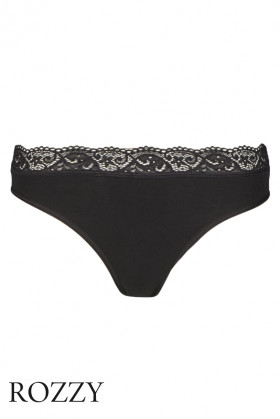 Трусы слипы хлопковые Nina Von C Slipboutique 4020374 черный