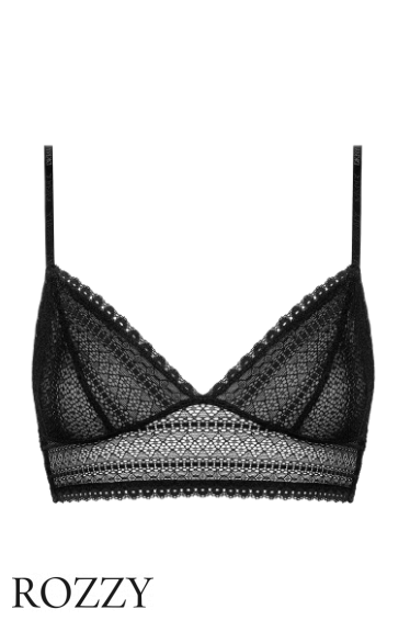 Бюстгальтер без косточек DKNY Table Tops Lace DK4511 черный