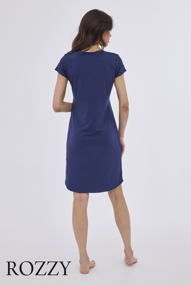 Сорочка Cornette Juliet 619 темно-синий