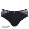 Трусы слипы Corin Daisy 02722 черный/сиреневый