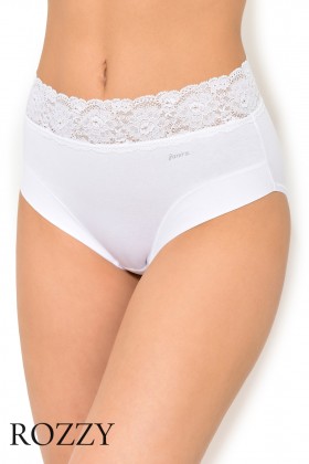 Трусы макси хлопковые Janira Dolce Cinture 31785 белый