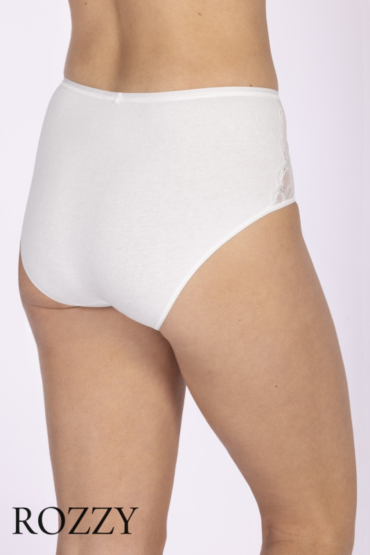 Трусы макси хлопковые Nina Von C Slipboutique 40160880 белый