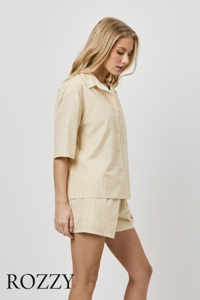 Пижама Aruelle Halo светло-желтый