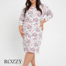 Сорочка хлопковая Taro Gardenia Maxi 2999/3022 чайная роза