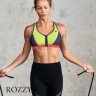 Бюстгальтер спортивный без косточек Shock Absorber S00BW фиолетовый/цитрон